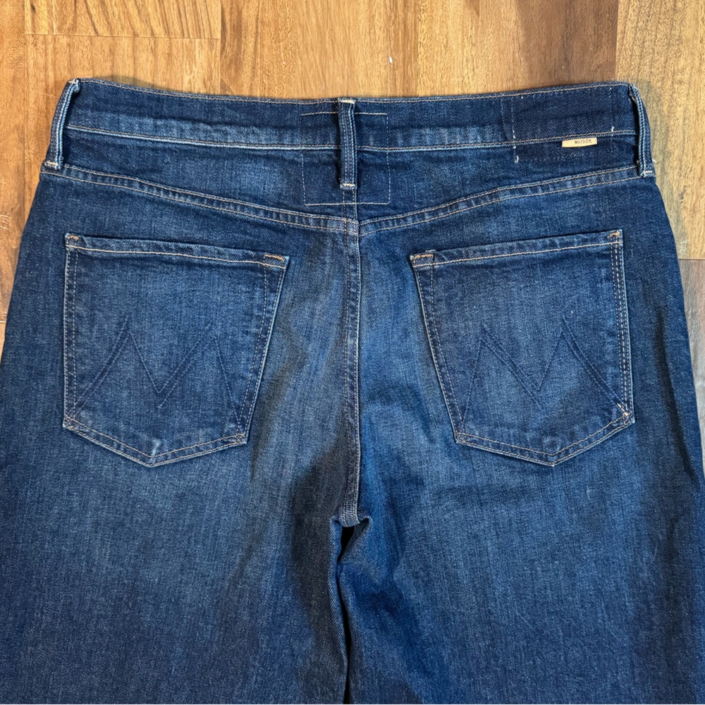 MOTHER Superior The Down Low Spinner Heel Jeans Digital Underground 31 - Picture 11 of 11